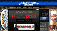 Desktop Screenshot of hillsboroughcinemas.net