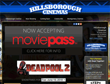 Tablet Screenshot of hillsboroughcinemas.net